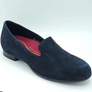 Munro Elena Navy Suede Loafer Shoes